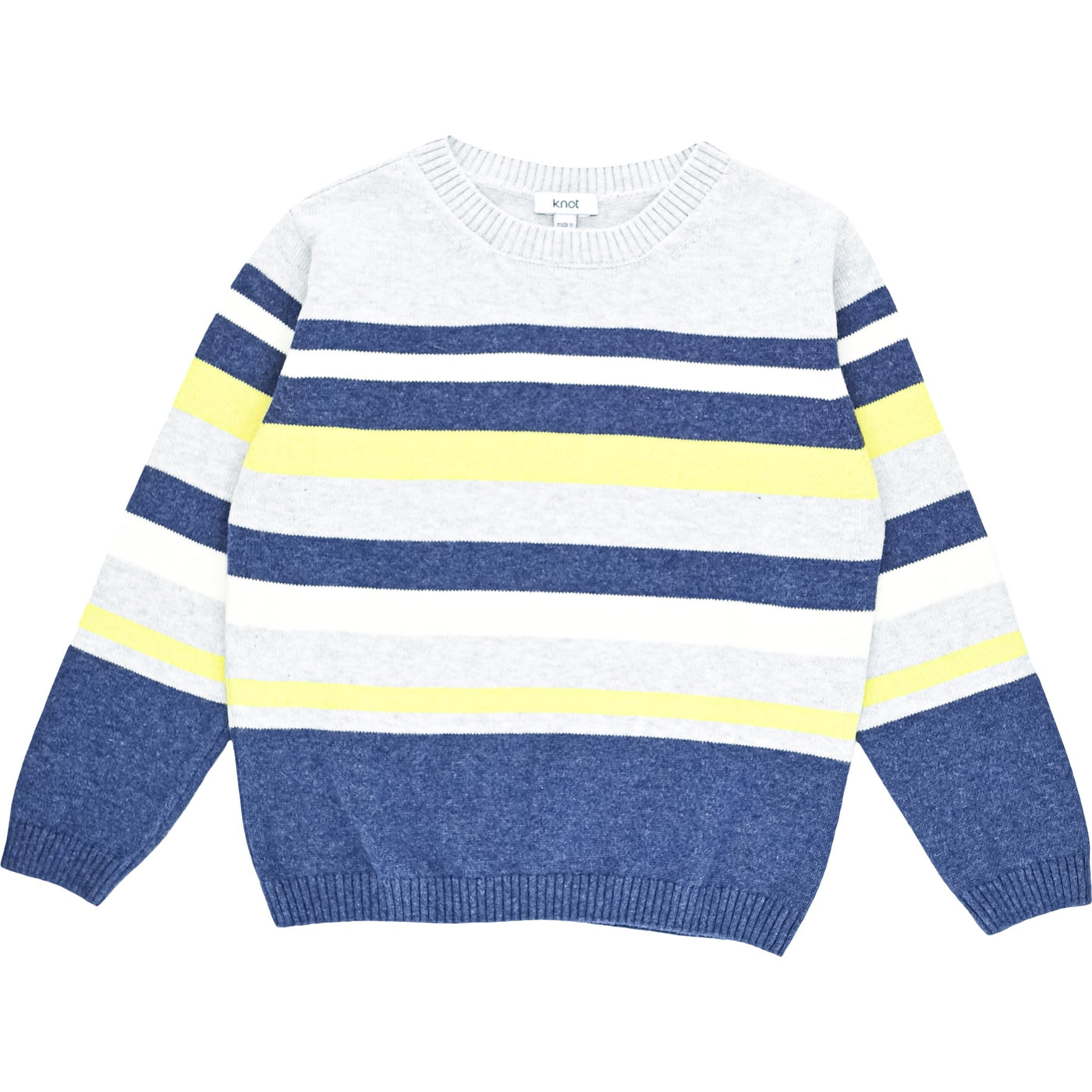 Pull de seconde main en coton pour enfant garçon de 3 ans - photo recto