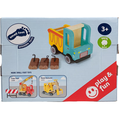 Engin de chantier "Camion de chantier" de seconde main en bois pour enfant à partir de 3 ans - photo principale