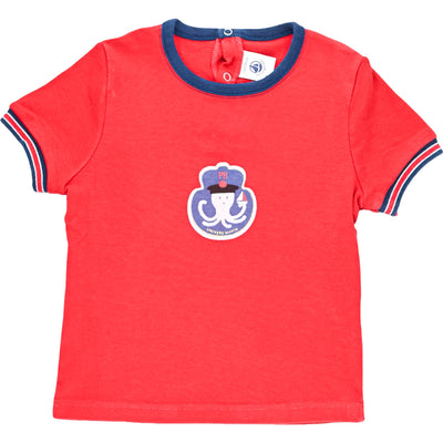 T-Shirt à manches courtes de seconde main pour bébé garçon de 24 mois - photo recto