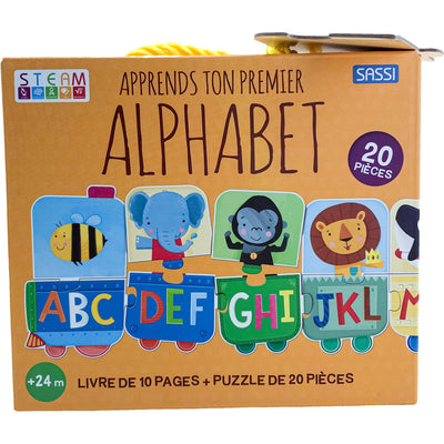 Jeu éducatif "Apprends ton premier alphabet : puzzle et livre" de seconde main pour enfant à partir de 2 ans - photo principale