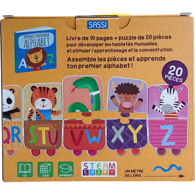Jeu éducatif "Apprends ton premier alphabet : puzzle et livre" de seconde main pour enfant à partir de 2 ans - photo secondaire