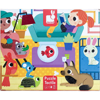 Puzzle "Puzzle tactile Les Animaux Domestiques - 20 pièces" de seconde main pour enfant à partir de 2 ans - photo principale
