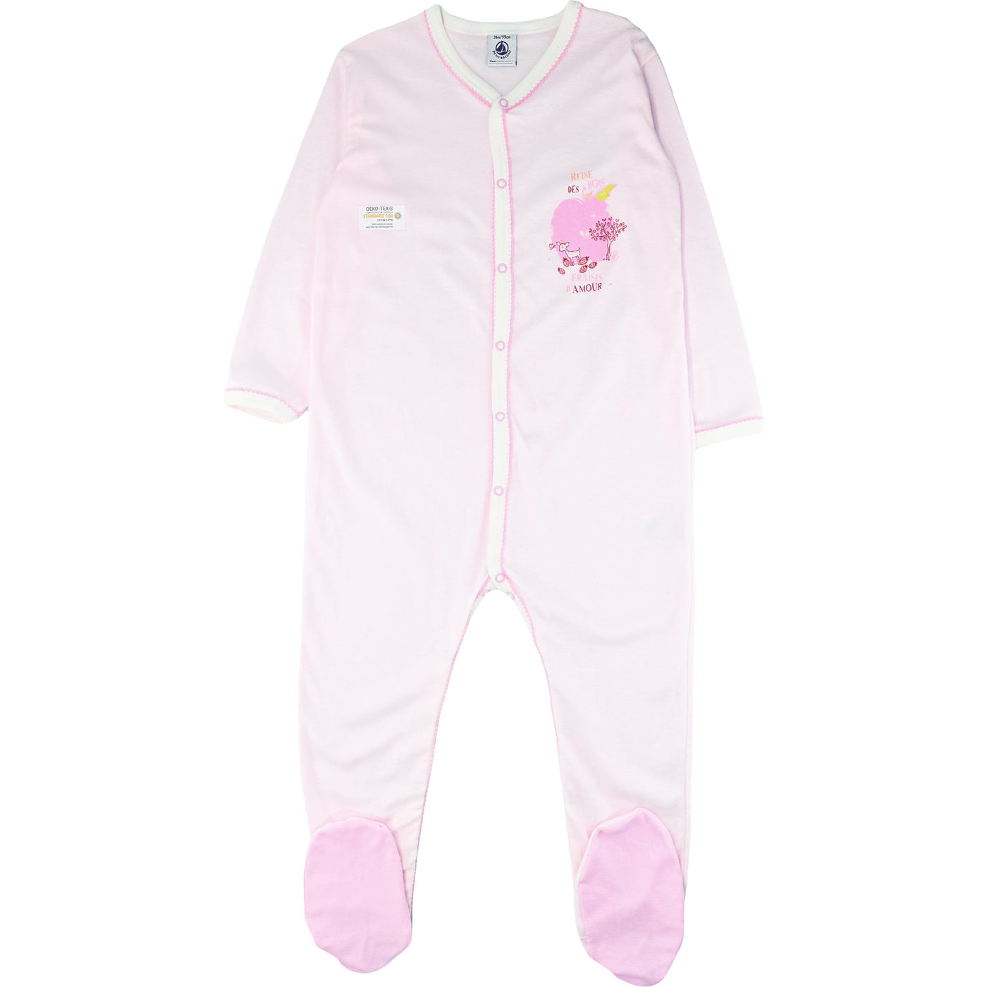 Pyjama de seconde main en coton pour enfant fille de 3 ans - photo principale