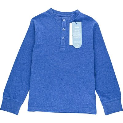 T-Shirt à manches longues de seconde main en coton bio pour enfant garçon de 6 ans - photo recto