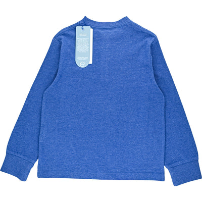 T-Shirt à manches longues de seconde main en coton bio pour enfant garçon de 6 ans - photo verso