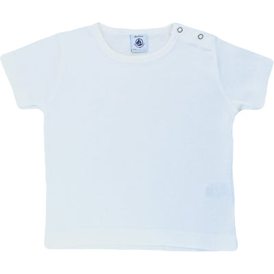 T-Shirt à manches courtes de seconde main en coton pour bébéde 18 mois - photo recto