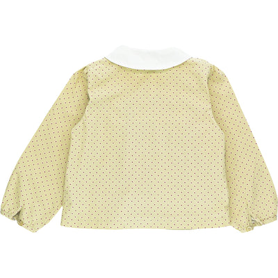 Blouse à manches longues de seconde main en coton pour bébé fille de 24 mois - photo secondaire