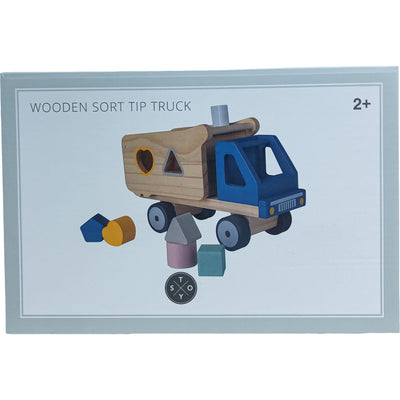 Boîte à formes géométriques "Boîte à formes - Camion" de seconde main en bois pour enfant à partir de 2 ans - photo principale