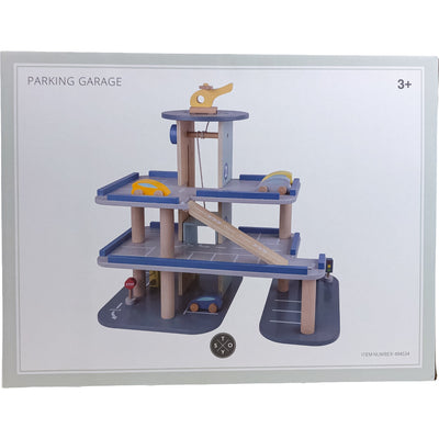Garage "Garage avec accessoires" de seconde main en bois pour enfant à partir de 3 ans - photo principale