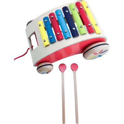 Xylophone "Xylo Roller Rouge à tirer" de seconde main pour enfant à partir de 18 mois - photo secondaire