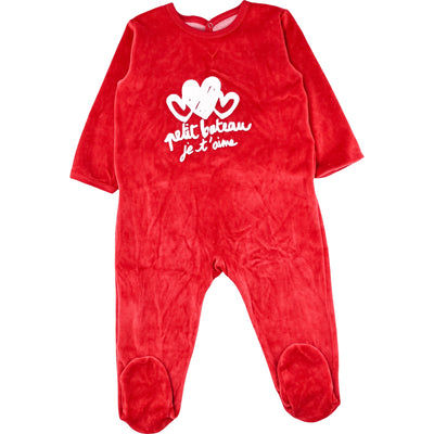 Pyjama de seconde main en velours pour bébéde 18 mois - photo principale