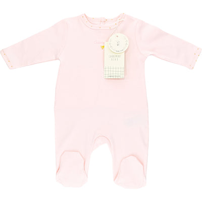 Pyjama de seconde main en coton pour bébé fille de 1 mois - photo principale