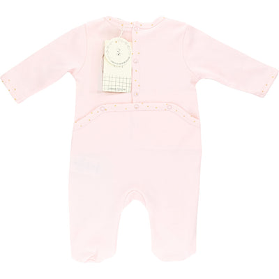 Pyjama de seconde main en coton pour bébé fille de 1 mois - photo secondaire