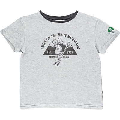 T-Shirt à manches courtes de seconde main en coton pour enfant garçon de 6 ans - photo principale