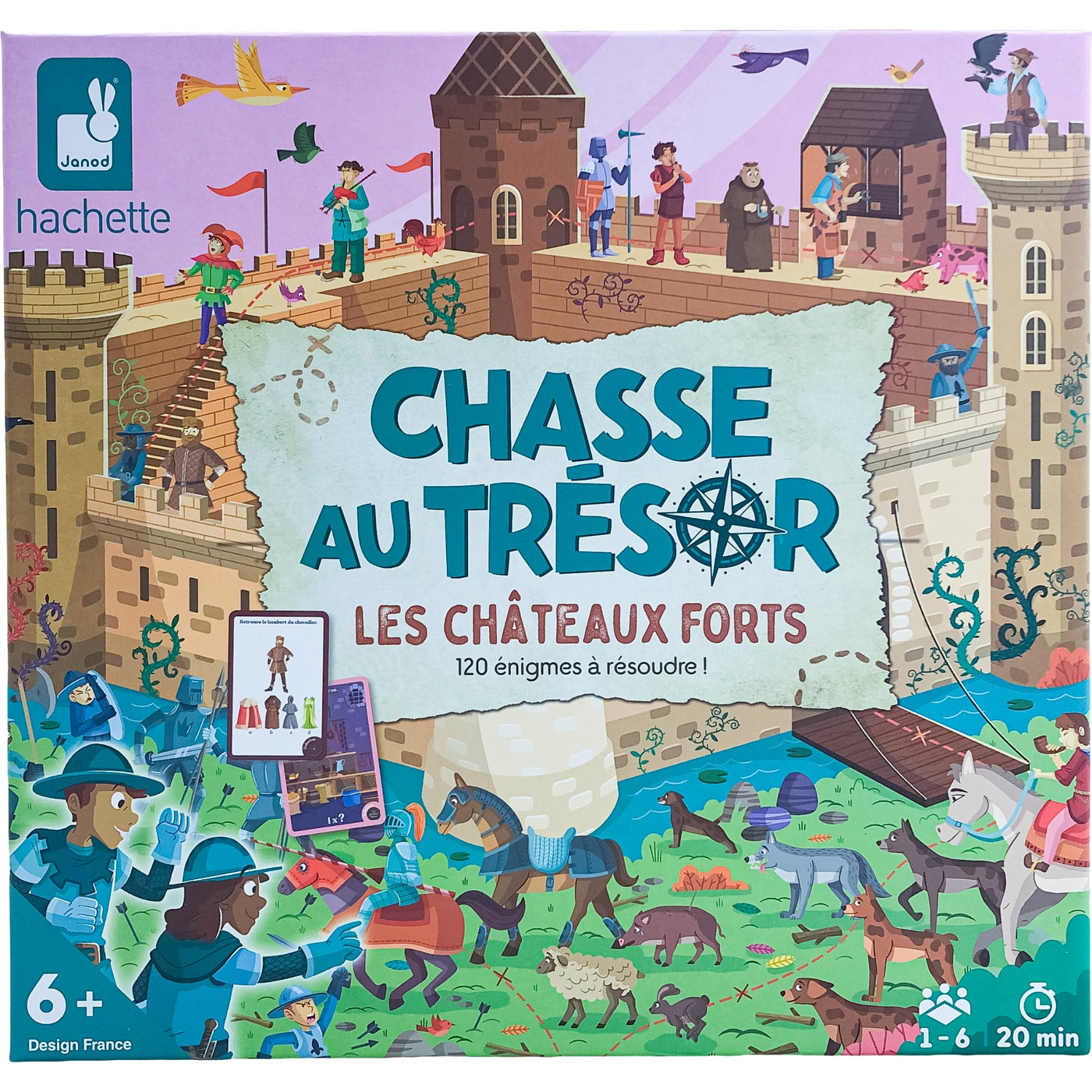 Coffret à thème "Chasse au Trésor les Châteaux-Forts" de seconde main pour enfant à partir de 6 ans - photo principale
