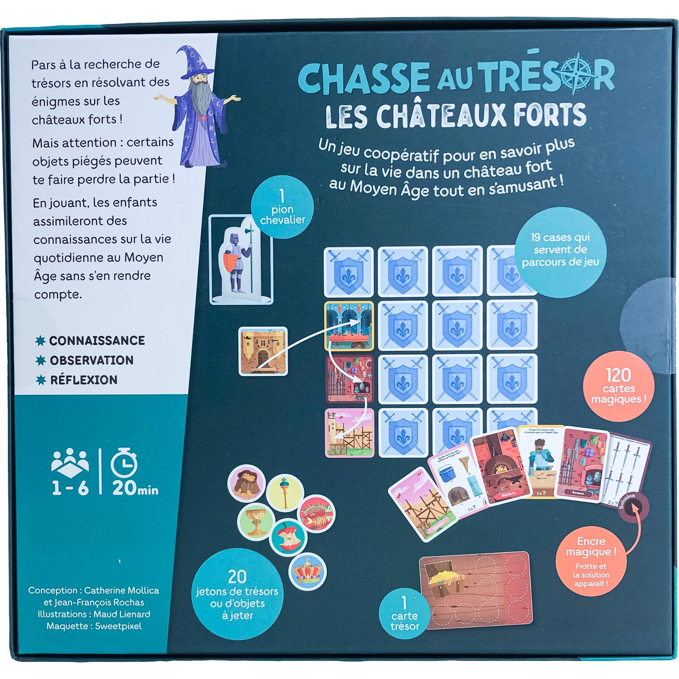 Coffret à thème "Chasse au Trésor les Châteaux-Forts" de seconde main pour enfant à partir de 6 ans - photo secondaire
