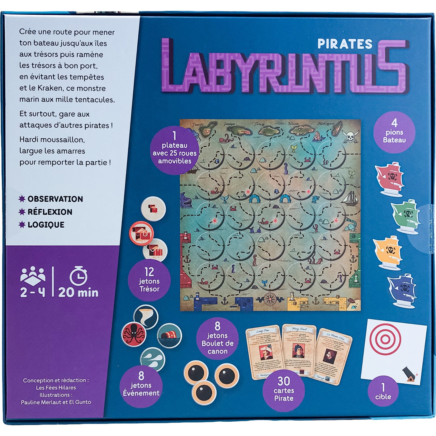 Coffret à thème "Labyrintus Pirates" de seconde main pour enfant à partir de 6 ans - photo secondaire