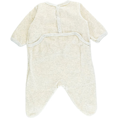 Pyjama de seconde main en velours pour bébéde 1 mois - photo secondaire