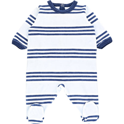Pyjama de seconde main en velours pour bébé garçon de 1 mois - photo principale