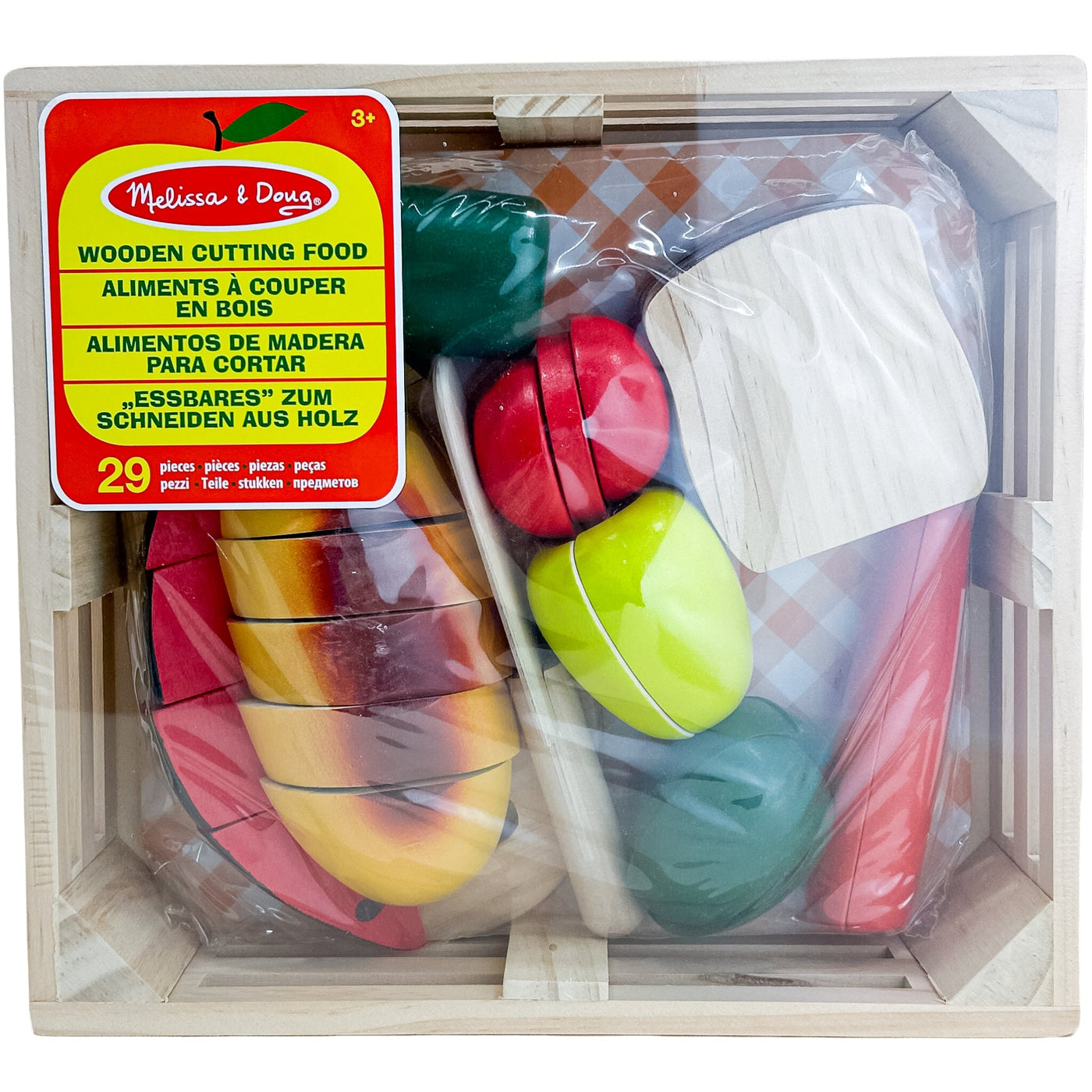 Accessoire de dinette "Aliments à couper (29 pièces)" de seconde main en bois pour enfant à partir de 3 ans - Vue 1