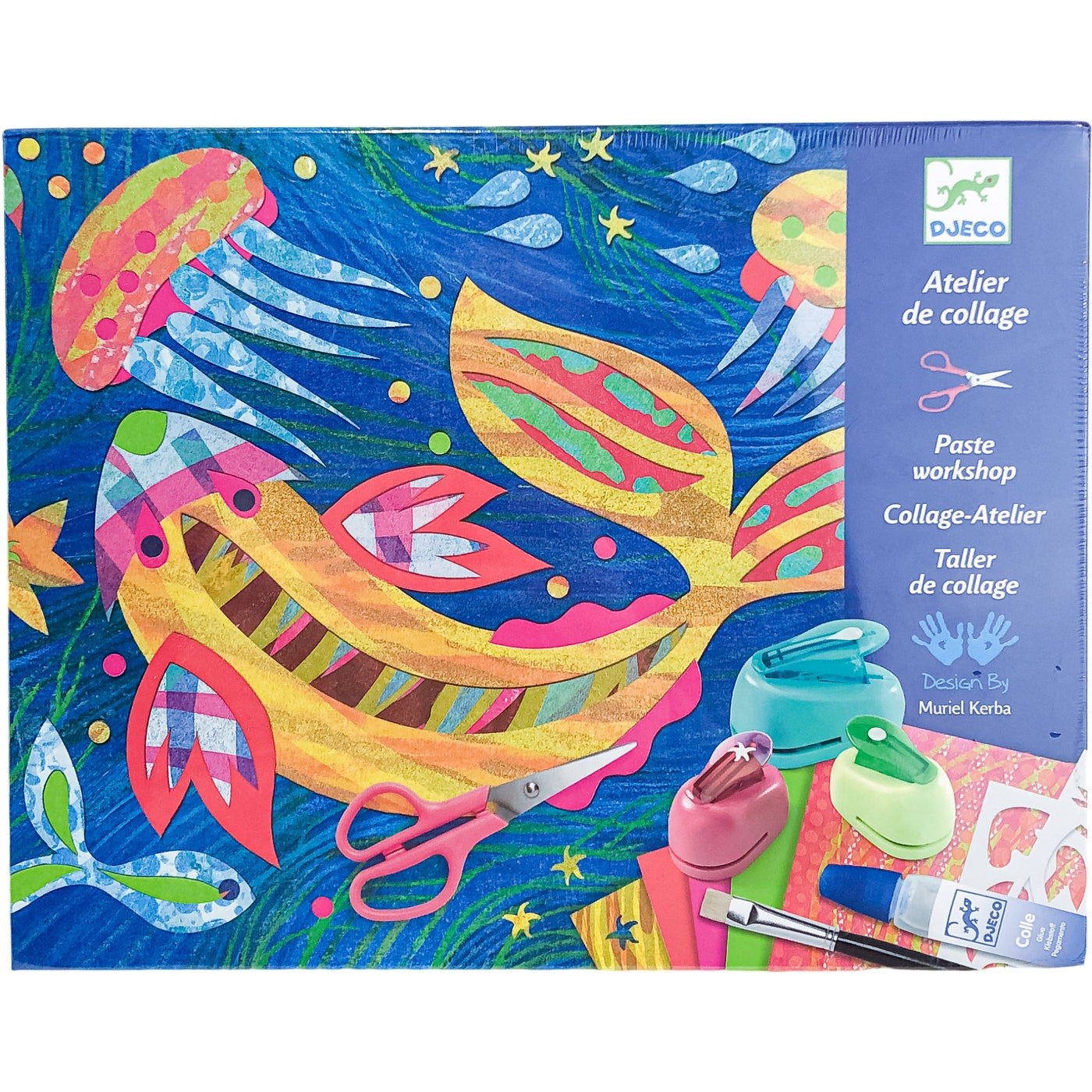 Coffret à thème "Atelier de collage" de seconde main pour enfant à partir de 6 ans - Vue 1