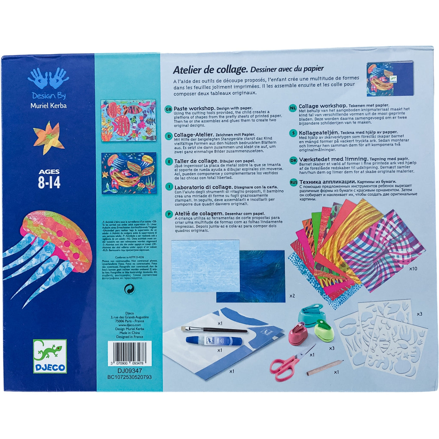Coffret à thème "Atelier de collage" de seconde main pour enfant à partir de 6 ans - Vue 2