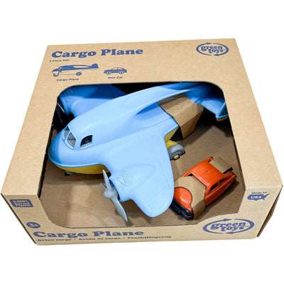 Avion "Avion Cargo avec Mini Voiture" de seconde main en plastique recyclé pour enfant à partir de 3 ans - Vue 2