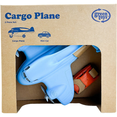 Avion "Avion Cargo avec Mini Voiture" de seconde main en plastique recyclé pour enfant à partir de 3 ans - Vue 3