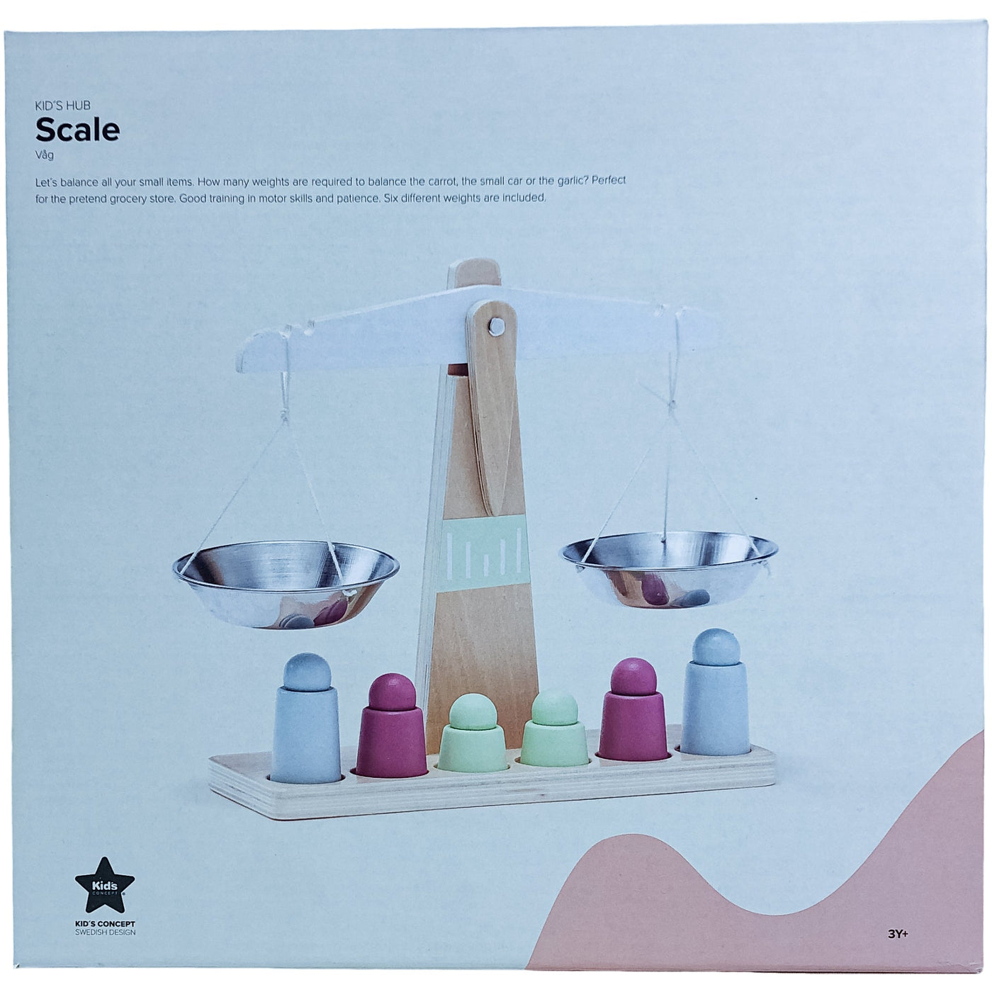Jeu éducatif "Balance Kid's Hub" de seconde main en bois et métal pour enfant à partir de 3 ans - Vue 1