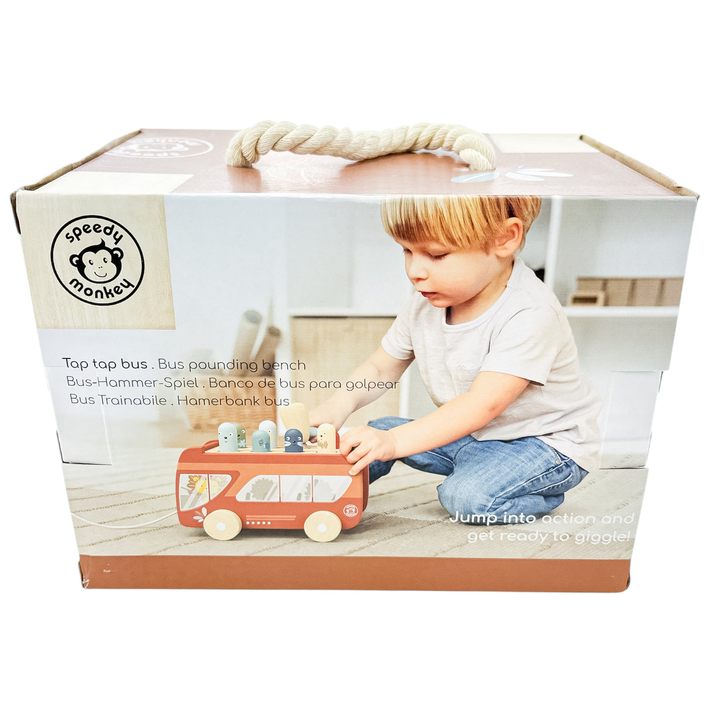 Bus "Banc à marteler Bus" de seconde main en bois pour enfant à partir de 24 mois - Vue 2