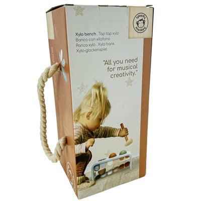 Xylophone "Banc à marteler et Xylophone" de seconde main en bois pour enfant à partir de 12 mois - Vue 2
