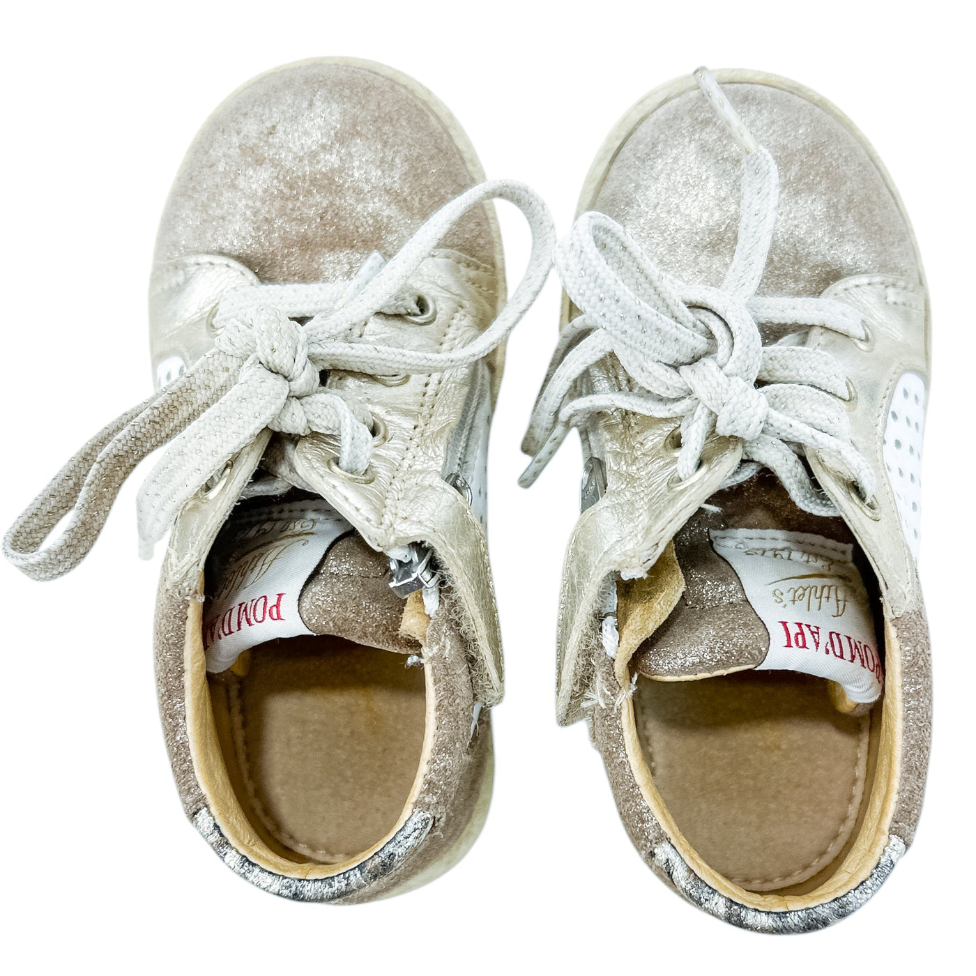 Baskets de seconde main en cuir fille - Vue 4