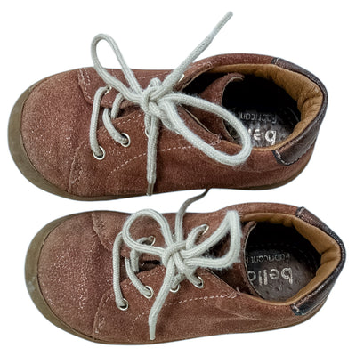 Baskets de seconde main en cuir nubuck fille - Vue 3