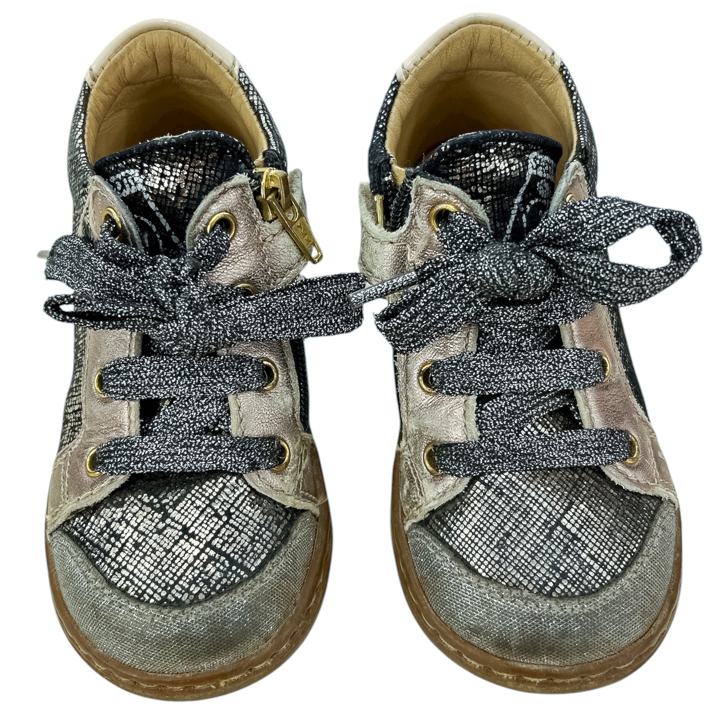 Baskets de seconde main en cuir fille - Vue 4