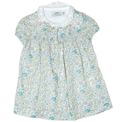 Robe à manches courtes de seconde main en coton pour bébé fille de 12 mois - Vue 1