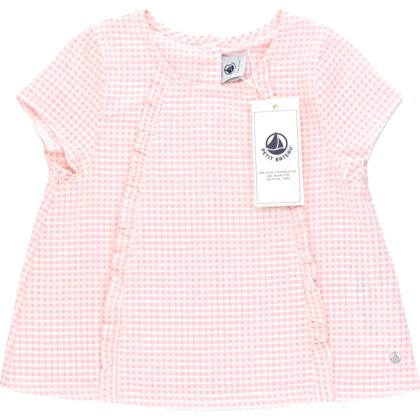 Blouse à manches courtes de seconde main pour bébé fille de 12 mois - Vue 1
