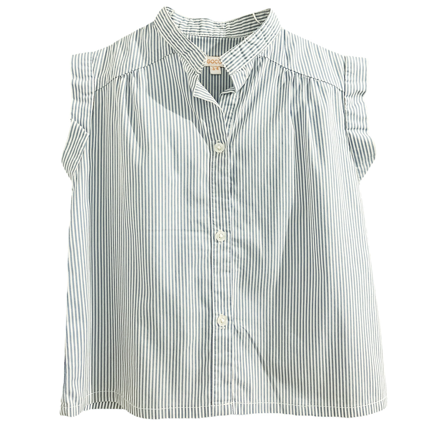 Blouse à manches courtes de seconde main en coton pour enfant fille de 4 ans - Vue 1