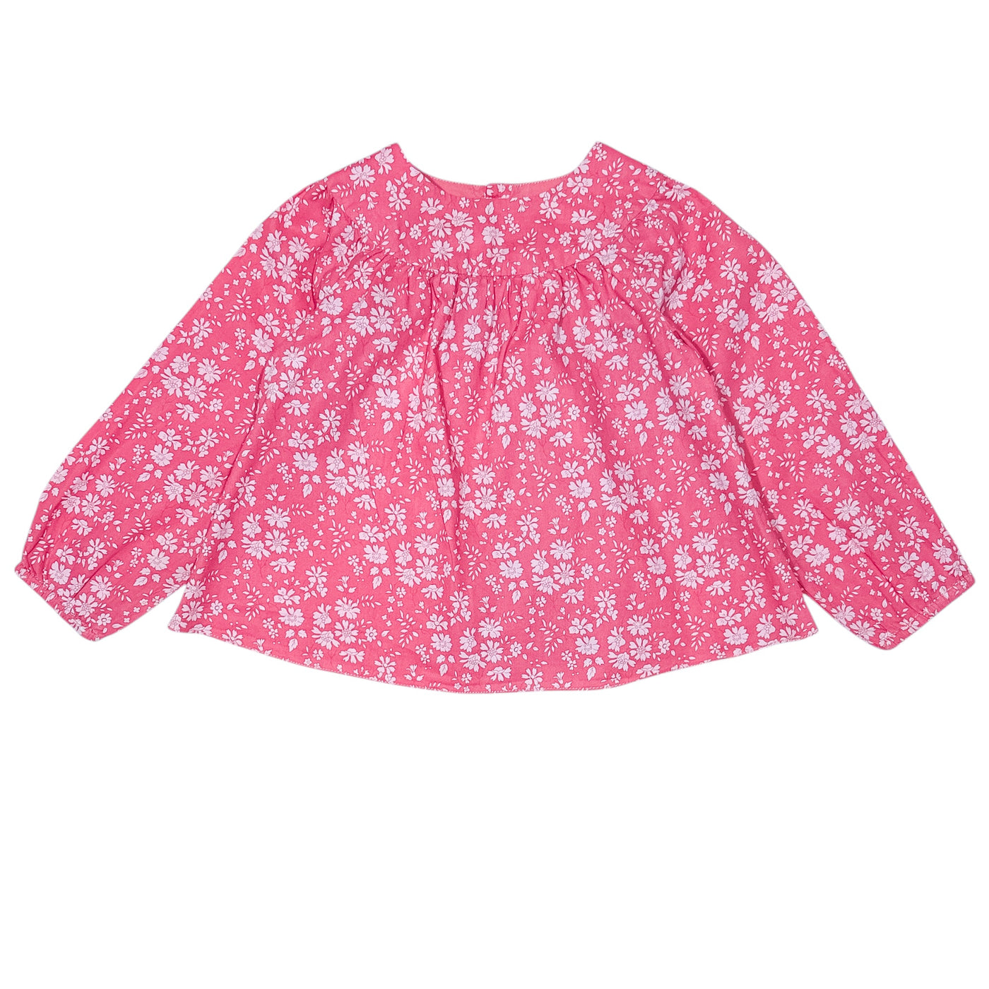 Blouse à manches longues de seconde main en coton pour bébé fille de 12 mois - Vue 1