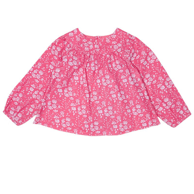 Blouse à manches longues de seconde main en coton pour bébé fille de 12 mois - Vue 1