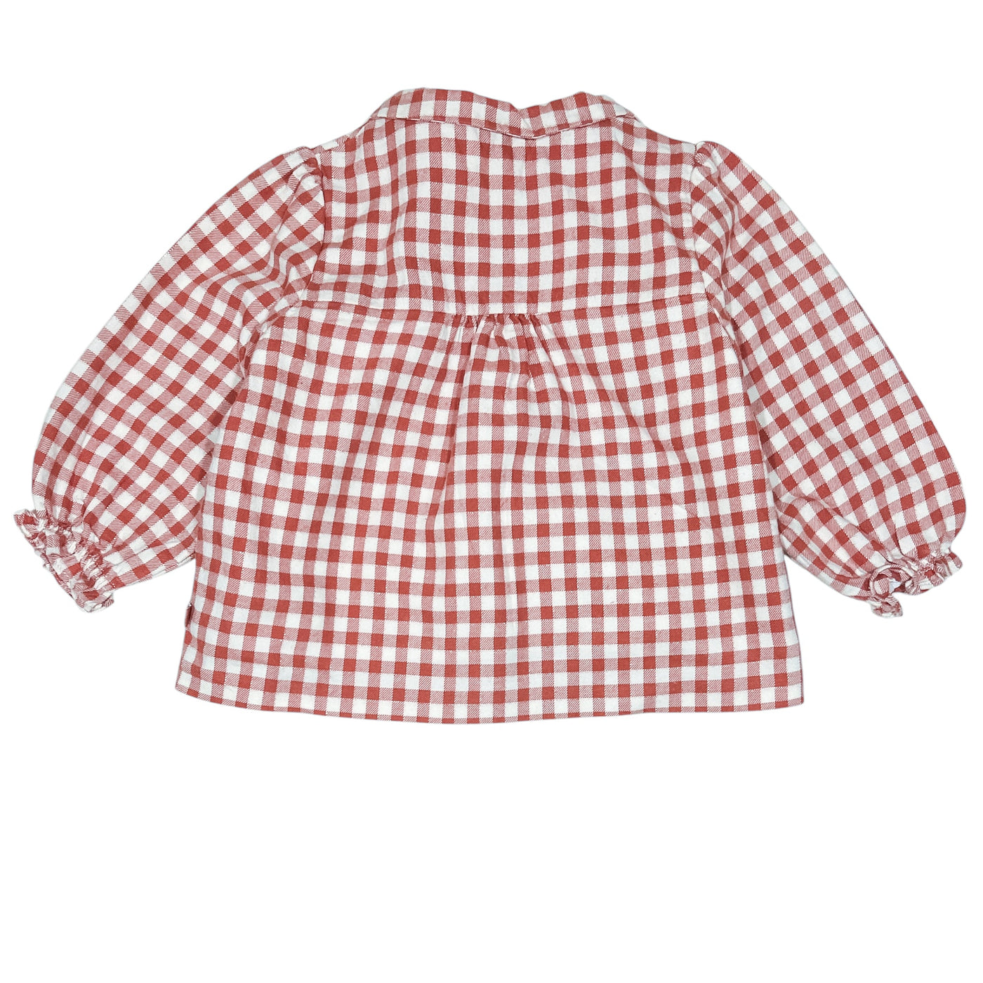 Blouse à manches longues de seconde main en coton pour bébé fille de 12 mois - Vue 2