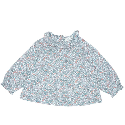 Blouse à manches longues de seconde main en coton pour bébé fille de 12 mois - Vue 1