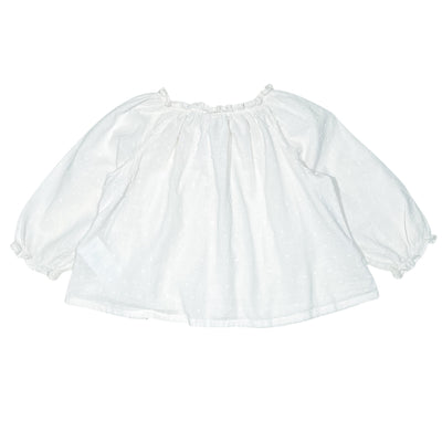 Blouse à manches longues de seconde main en coton pour bébé fille de 12 mois - Vue 2
