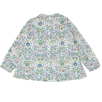 Blouse à manches longues de seconde main en coton pour bébé fille de 12 mois - Vue 2