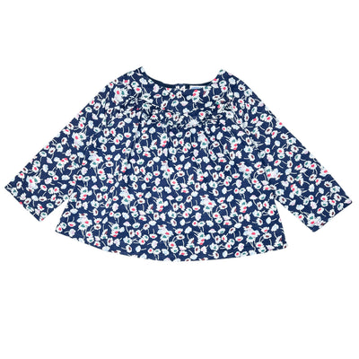 Blouse à manches longues de seconde main en coton pour bébé fille de 12 mois - Vue 1