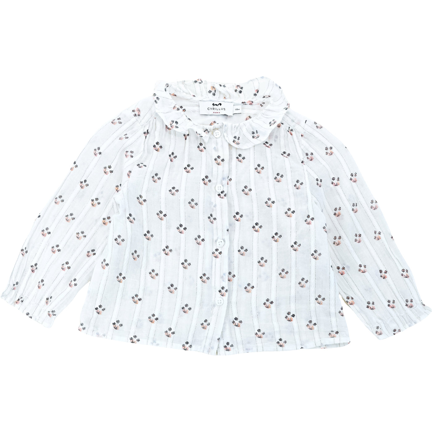 Blouse à manches longues 18 mois