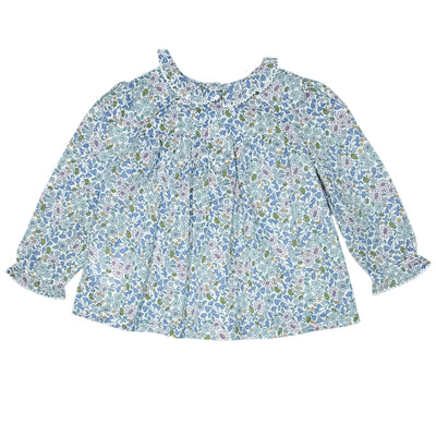 Blouse à manches longues de seconde main en coton pour bébé fille de 18 mois - Vue 2