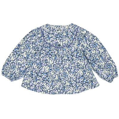 Blouse à manches longues de seconde main en coton pour bébé fille de 18 mois - Vue 1