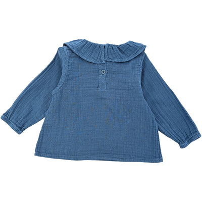Blouse à manches longues 18 mois en coton bio