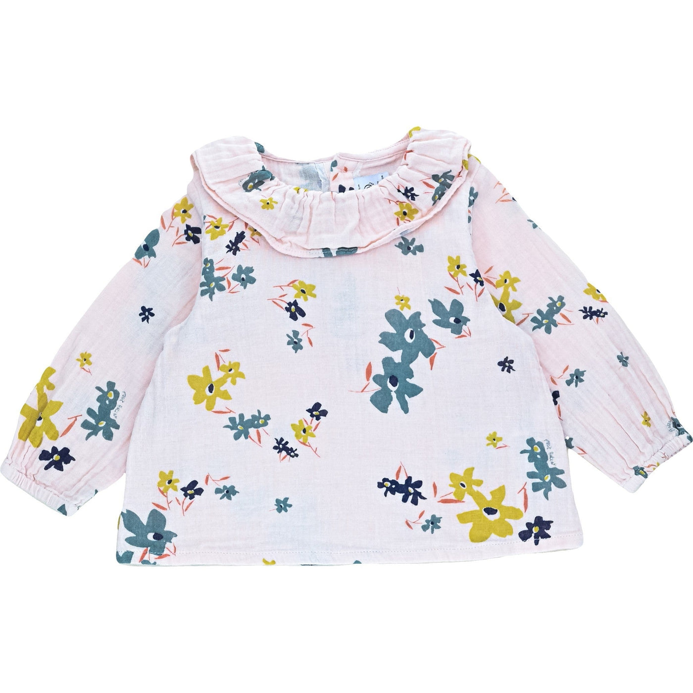Blouse à manches longues de seconde main en coton bio pour bébé fille de 18 mois - Vue 1