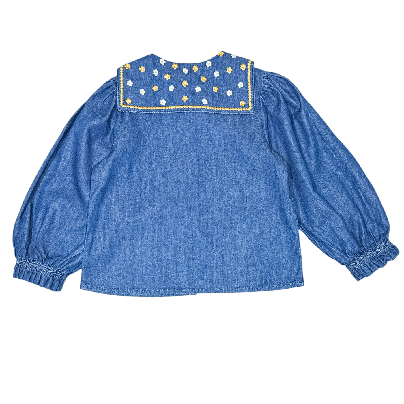 Blouse à manches longues de seconde main en denim pour enfant fille de 3 ans - Vue 2